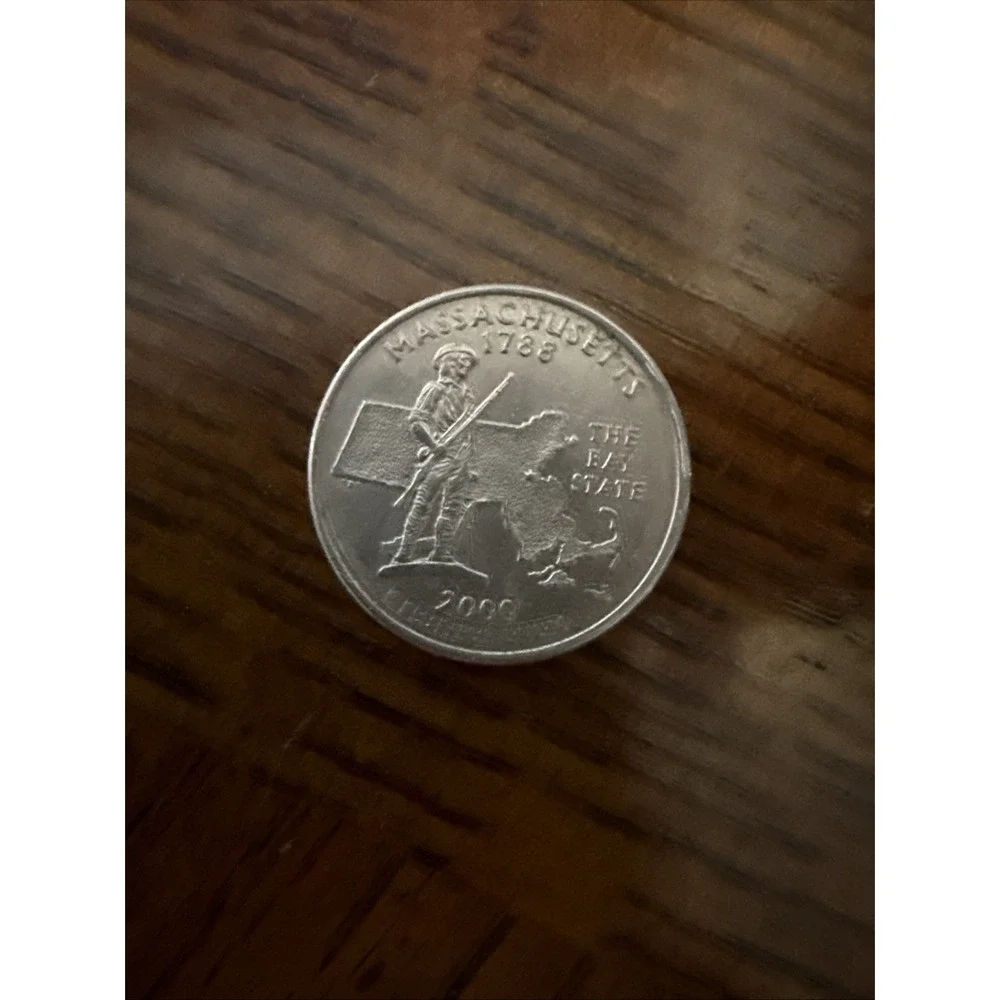 2000 Massachusetts State‎ Quarter Coin